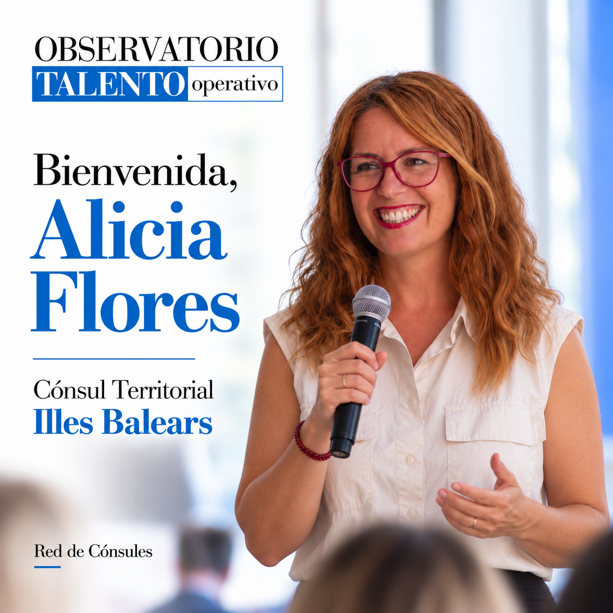 Alicia Flores, cónsul del Observatorio del Talento Operativo en Mallorca